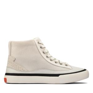 Clarks Aceley Hi Sneaker Damen Weiß | CLK819PHI