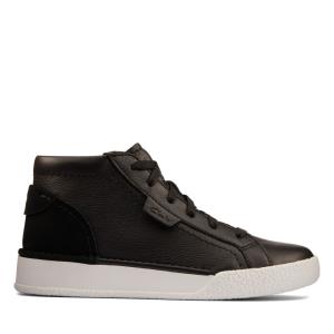 Clarks Craft Cup Hi Sneaker Damen Schwarz | CLK410TVS