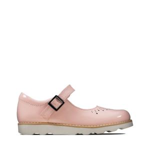 Clarks Crown Jump Kid Schulschuhe Mädchen Rosa | CLK635DPM