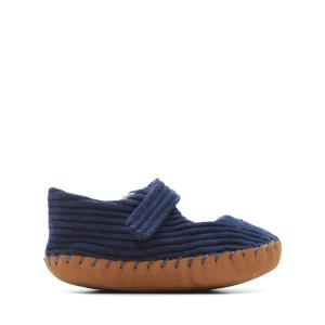 Clarks Halo Large Schulschuhe Jungen Navy | CLK945ZSN