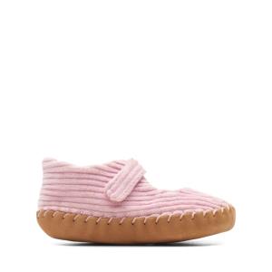 Clarks Halo Large Schulschuhe Mädchen Rosa | CLK054SNJ