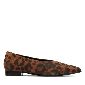 Clarks Laina15 Easy Flache Schuhe Damen Leopard | CLK410CET