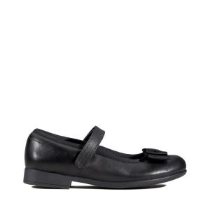 Clarks Scala Tap Kid Schulschuhe Mädchen Schwarz | CLK782QCK