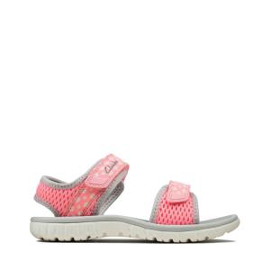 Clarks Surfing Tide Kid Sandalen Jungen Rosa | CLK216TPE