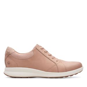 Clarks Un Adorn Spitze Flache Schuhe Damen Rosa | CLK964AUP