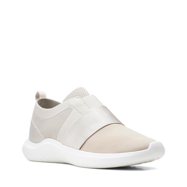 Clarks Nova Lumis Sneaker Damen Beige | CLK082GZR