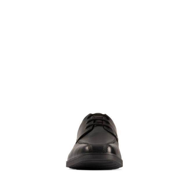 Clarks Scala Step Youth Schulschuhe Jungen Schwarz | CLK679KUO