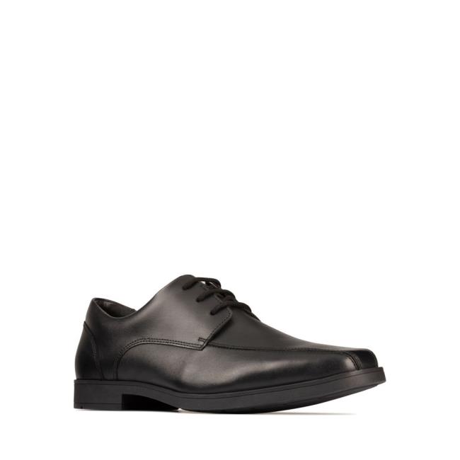 Clarks Scala Step Youth Schulschuhe Mädchen Schwarz | CLK765DOK