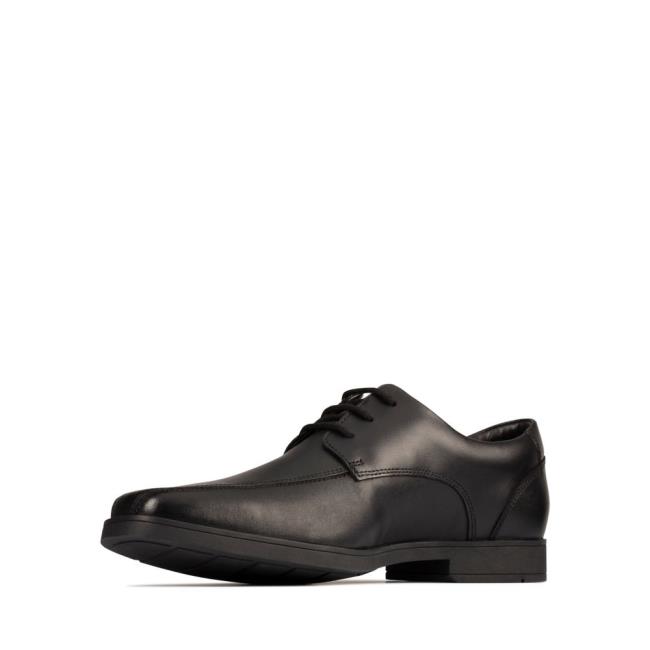 Clarks Scala Step Youth Schulschuhe Mädchen Schwarz | CLK765DOK