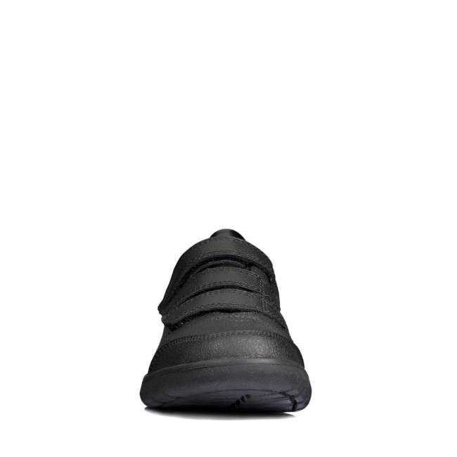 Clarks Scape Sky Youth Schulschuhe Mädchen Schwarz | CLK683WXP