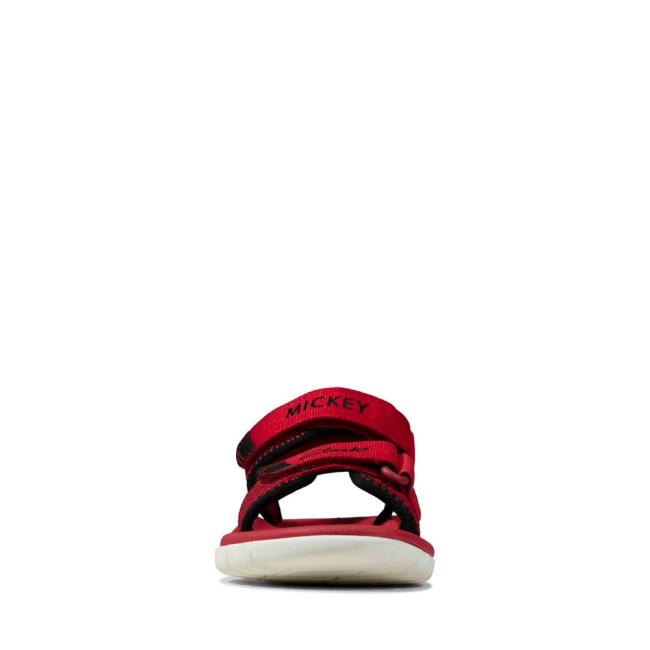 Clarks Surfing Glove Kid Sandalen Jungen Rot | CLK459VJS